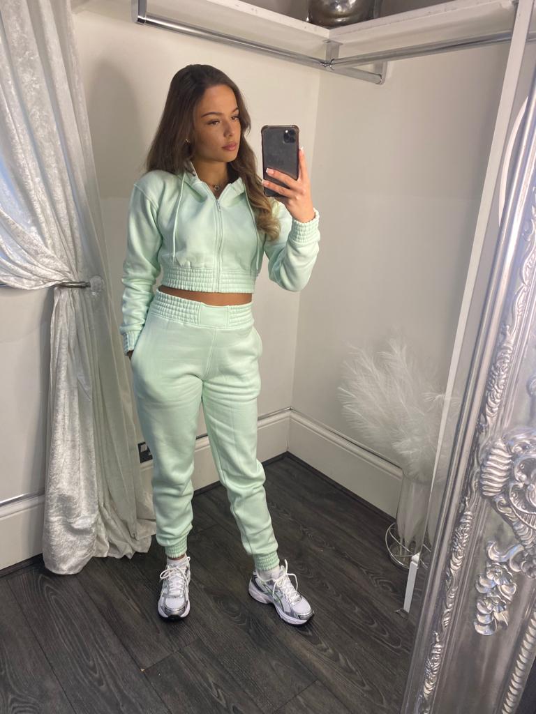 Mint Green Tracksuit - Donna's Boutique