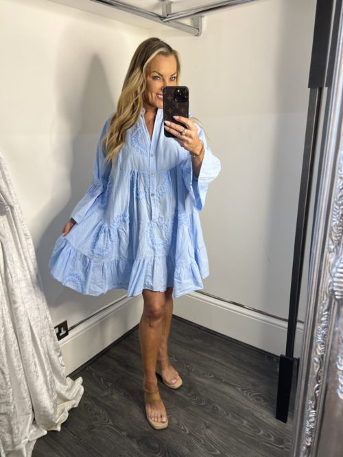 blue m dress 1
