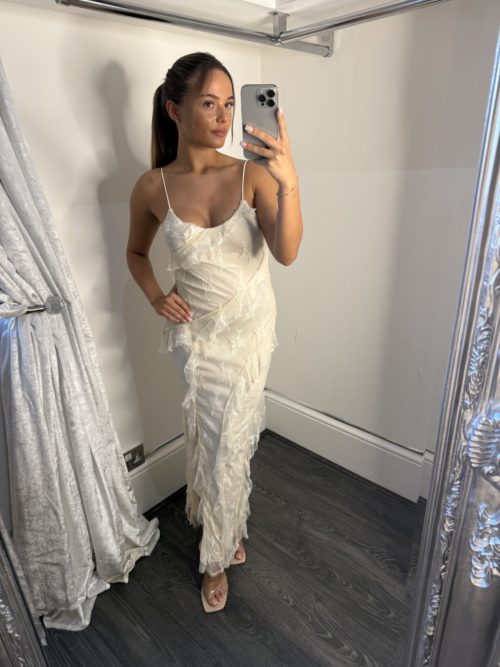 cream lse cute dress