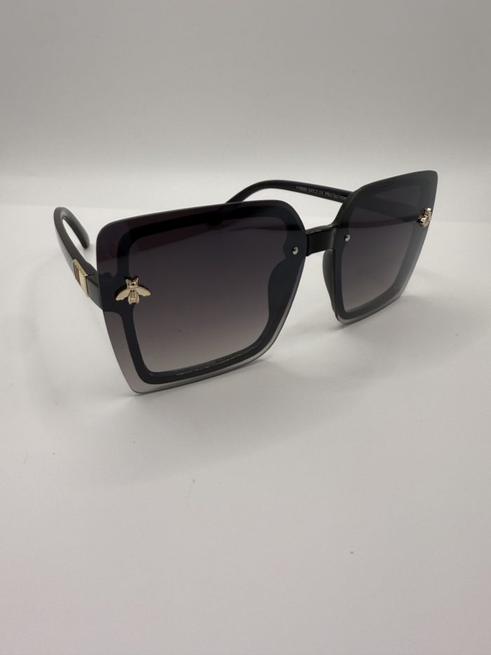 Square Bee Design Sunglasses