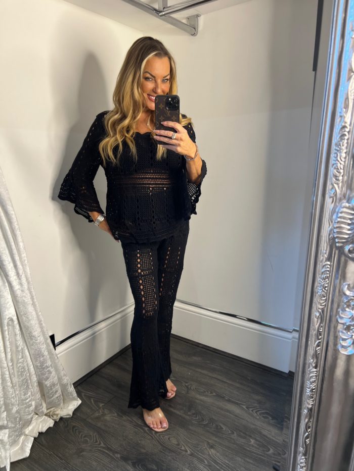 Thin Crochet Knit Co-ord - Image 2