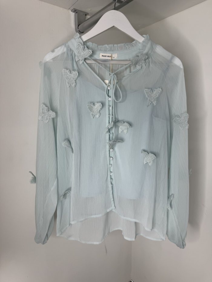 Butterfly Blouses With Vest Insert - Image 5