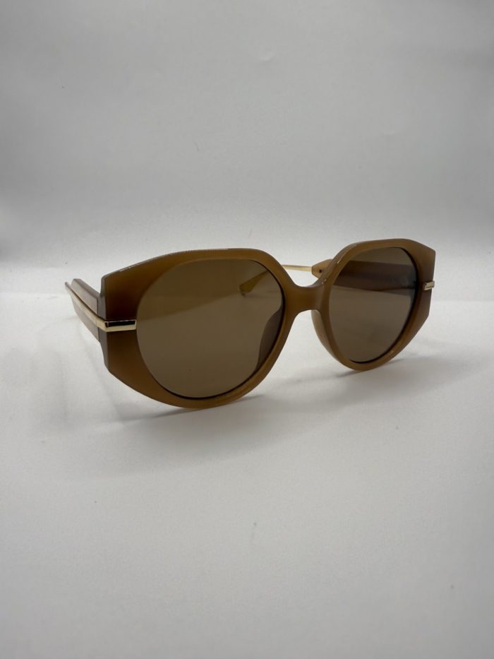 Gold Bar Detail Sunglasses - Image 3