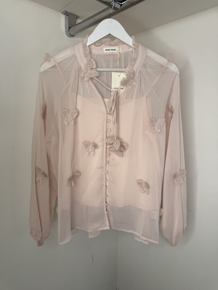 Butterfly Blouses With Vest Insert - Image 4