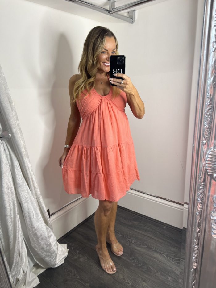Halterneck Cotton Summer Dress