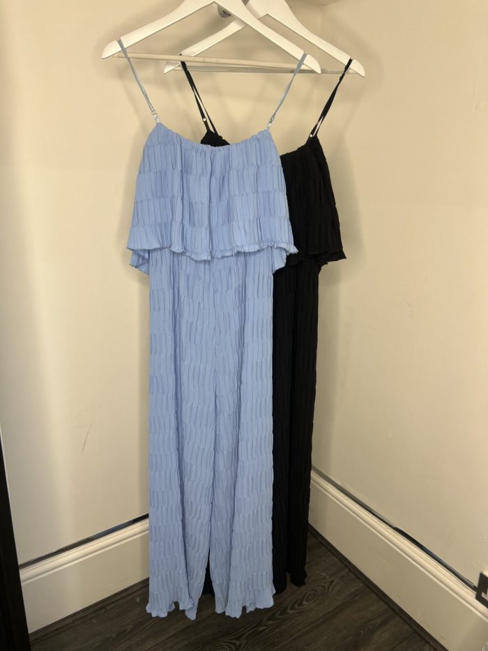 Waffle Detail Bandeau Style Jumpsuit - Image 3
