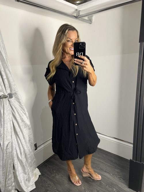 28 back shirt dress