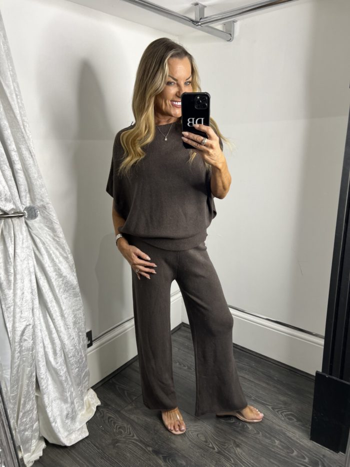 Batwing Style Cashmere Feel Co-ord