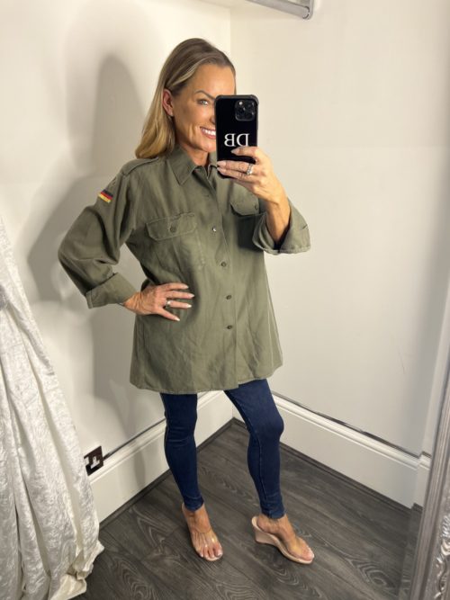 khaki parka jaket