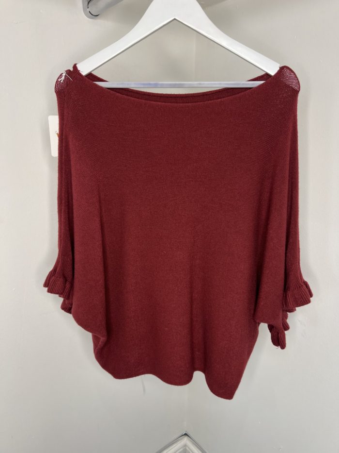 Cashmere Feel Frill Cuff Jumpers - Image 4
