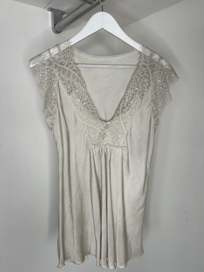 Lace Detail Vest Top - Image 4
