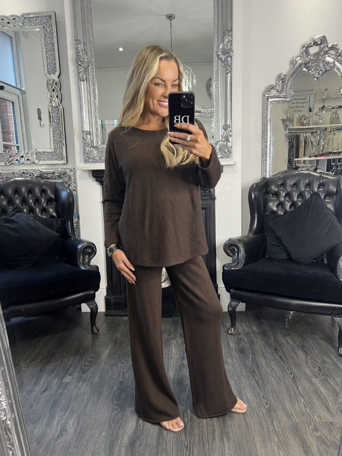 Cashmere Feel Wide Leg Co-ord - Image 5