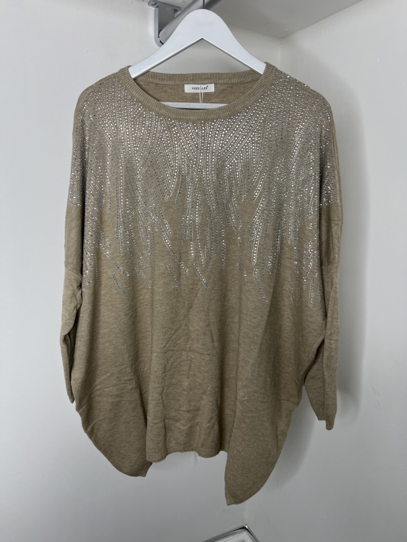 Soft Feel Jumpers With Diamonte Stud Detail - Image 6
