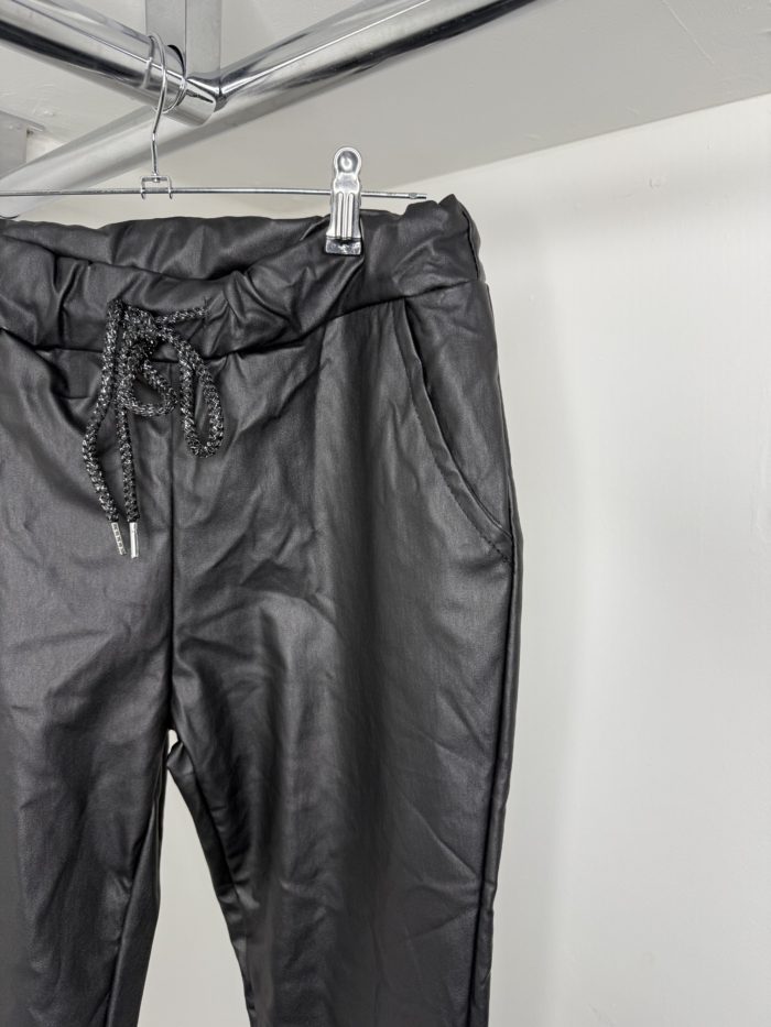 Leather Look Magic Trousers - Image 2