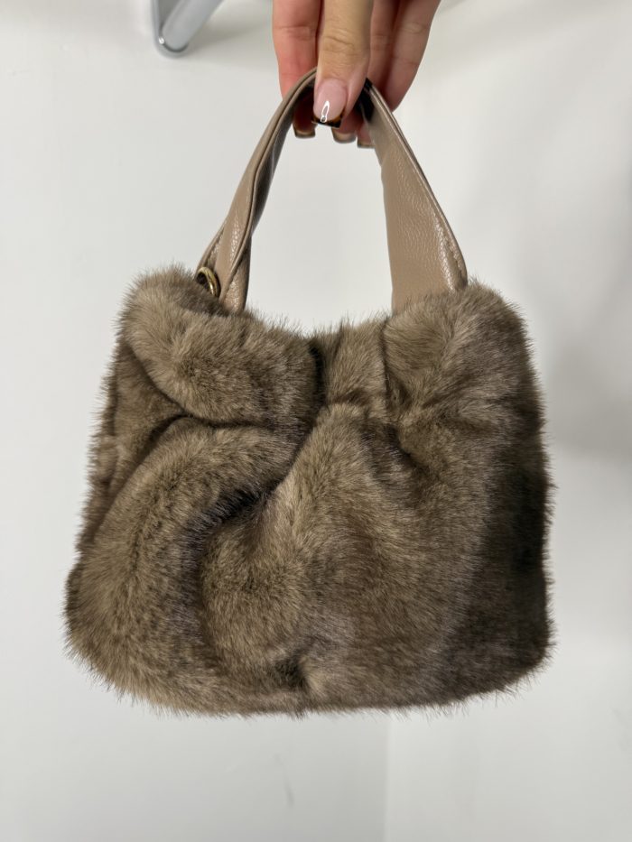 Faux Fur Mini Bag