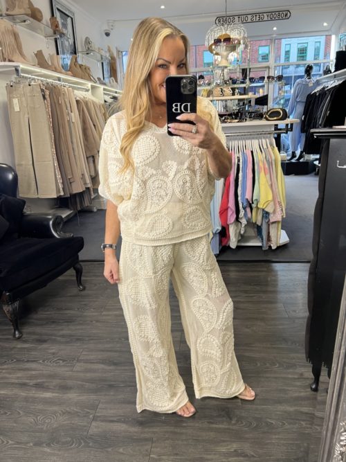 beiuge crochet coord