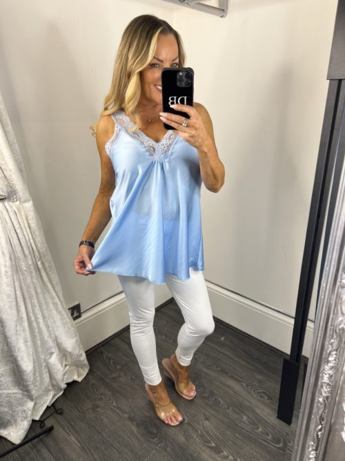 lu satin vest