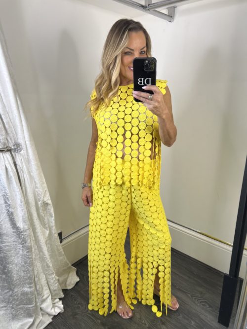 yellow disc coord